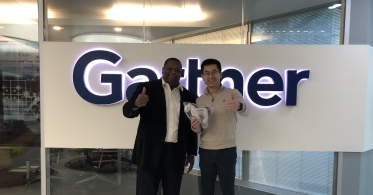 华云数据谭瑞忠与Gartner云计算领域权威专家Daryl Plummer畅谈云计算发展前景